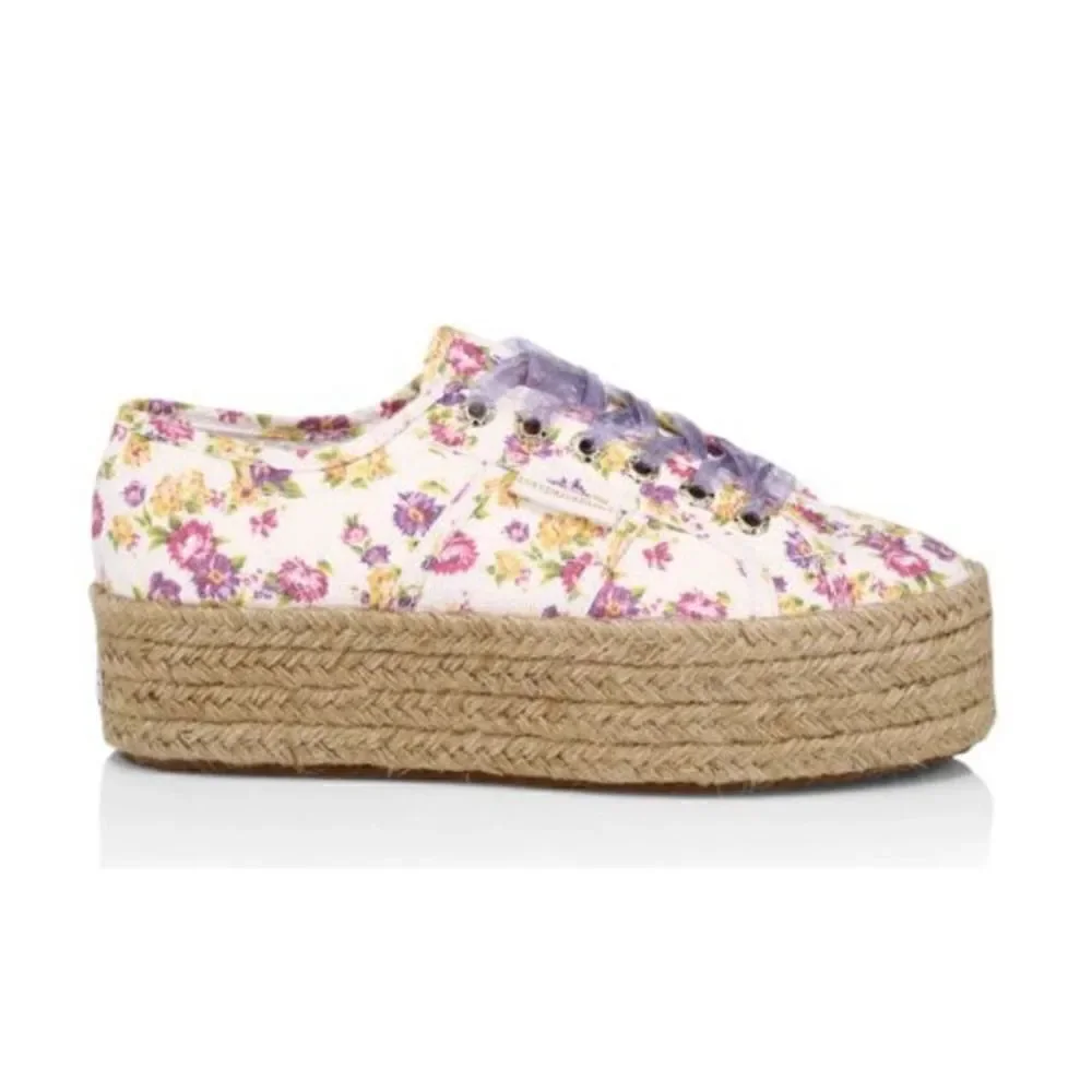 LoveShackFancy x Superga Platform Espadrilles Sz. 41.5 (US 10)